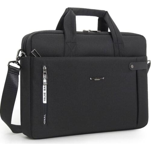 High Quality 15 Inch Laptop Briefcase Waterproof Laptop Bag Lightweight Messenger Bags Causal Handbag Fashion Nylon
