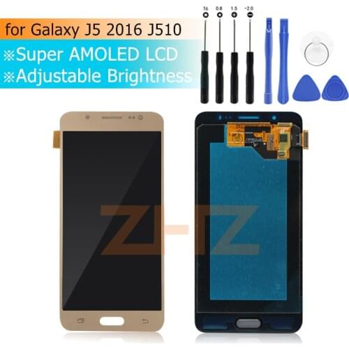 For SAMSUNG GALAXY J5 2016 J510 LCD Display Touch Screen Digitizer Assembly Replacement For Galaxy J5 2016 J510F SM-J510F LCD