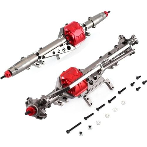 1/10 Rc Car Aluminium Alloy Front Axle Wraith CNC Machined for 1:10 Rc Crawler Wraith AXIAL Truck RC Part & Accessory