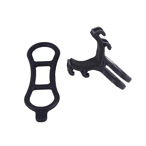 1pc Adjusted Bicycle Light Torch Flashlight Holder Clip Mount Bracket for Road Bike Cycling for Gopro Camera Mount Holder Black