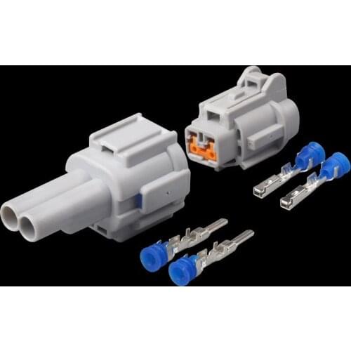 100 sets kit Sumitomo 2P male female Light Solenoid Valve Socket Fog Lamp Connector for Teana 6188-0554 6185-0867