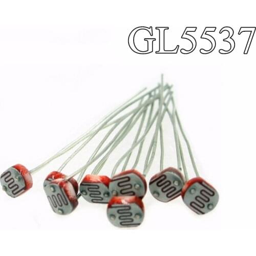 50pcs Photo Light Sensitive Resistor Photoresistor Optoresistor 5mm GL5506 GL5516 GL5528 GL5537 GL5539 GL5549