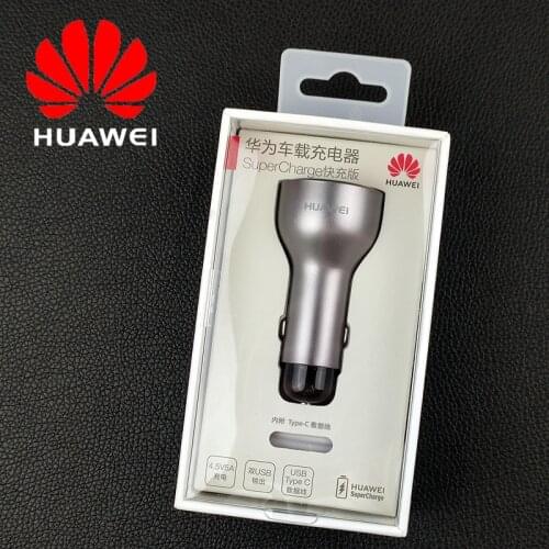 Huawei Supercharge Car Charger original 22.5W Dual usb fast charge 5A Cable for Mate 9 10 20 P20 pro p10 nova 5 honor 8 9 10 V10