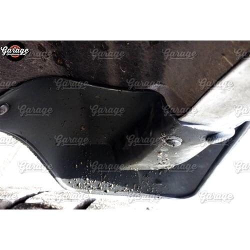 Mudguards of rear wheels for Lada Granta 2018- broad form Rubber accessories protective anti splash car styling tuning
