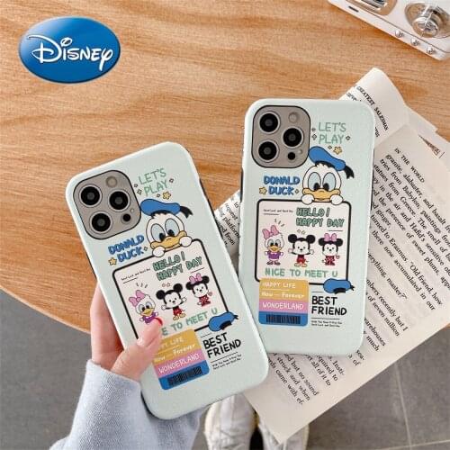 Disney Phone Case for IPhone 6S/7/8P/X/XR/XS/XSMAX/11/12Pro/12mini Donald Duck Phone Case Cover