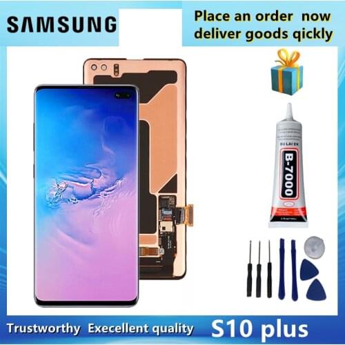 For Samsung Galaxy S10 G973F/DS G973F G973 S10 Plus G975 G975F/DS touch screen digitizer