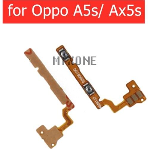 For Oppo A5S/ Ax5s Power Volume Side Key button Flex Cable for Oppo A5S/ Ax5 On Off Switch Flex Cable Replacement Repair Parts