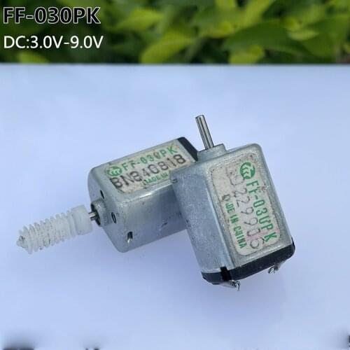 5pcs/lot Mabuchi Mini FF-030PK Electric Motor DC 3V-9V 7.4V 16500RPM High Speed Electric Motor Four Wheeler Car Toys (used)