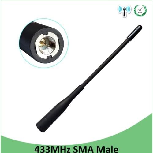 10pcs 433MHz antenna SMA Male Connector antena 433 mhz antenne directional waterproof antennas for Walkie talkie wireless