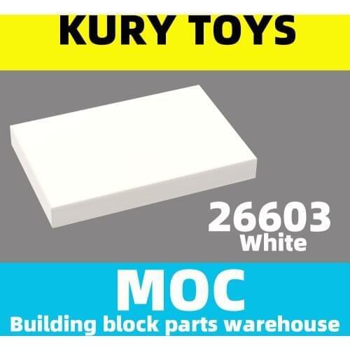 Kury Toys DIY MOC For 26603 100pcs Building block parts For Tile 2 x 3 For toy brick