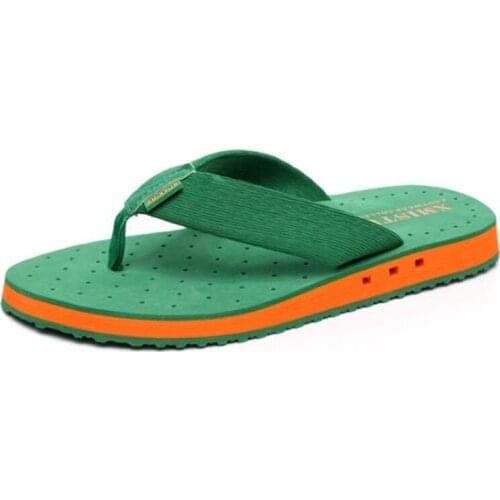 New Mens Slippers Fashion Soft Bottom Flip Flops Non-slip Wear-resistant Lightweight Comfortable Couple Casual Slippers