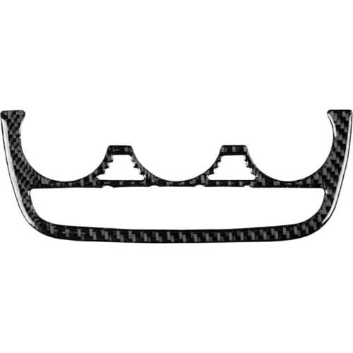 Carbon Fiber Air Conditioning Control Button Panel Sticker Decorative Cover Replacement for Audi TT 8n 8J MK123 TTRS 2008-2014