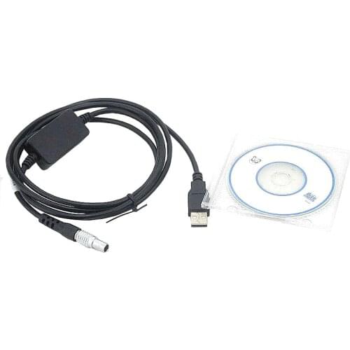 2020 NEW GEV189 (734700) USB Data Cable for leica total station and Leica digital theodolite 1.8m Transfer cable