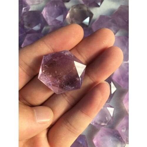 Natural amethyst pendant, big satellite pendant, DIY jewelry amethyst pendant