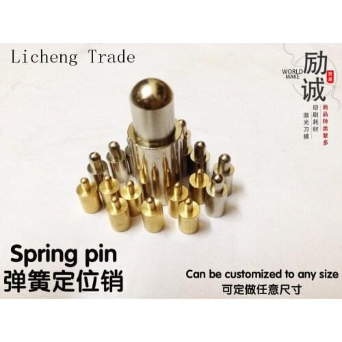 Spring positioning pin Doors and windows, hardware, shoe materials Warhead diameter 1.5mm