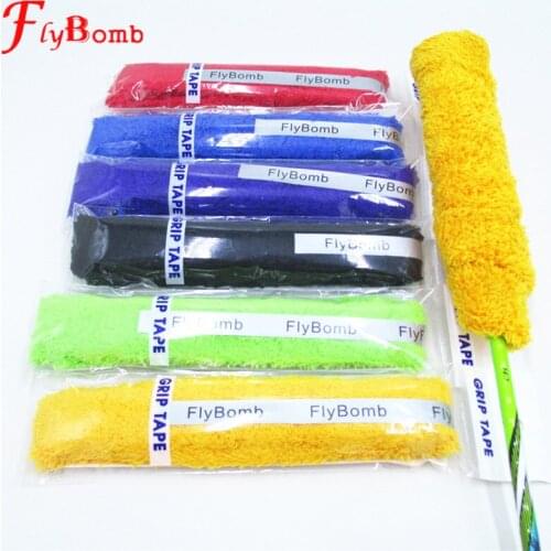 FlyBomb Badminton Rackets Tower Overgrips High Quality Wraps Anti-skid Sweat Absorbed Glue Taps Tennis Racquet Overgrip L414OLE
