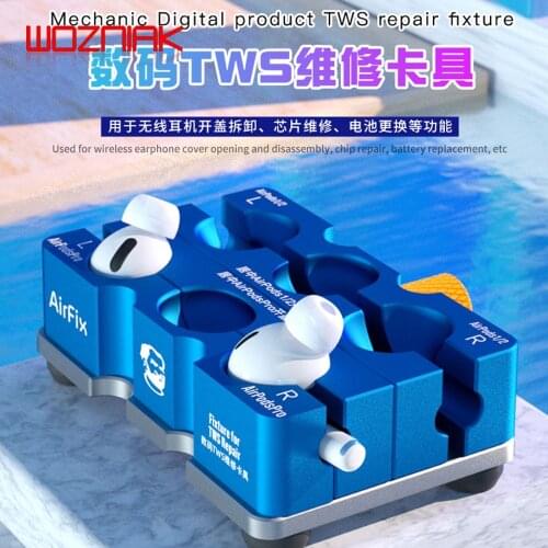 MECHANIC AirFix Mobile phone headset cover opening maintenance fixture Wireless earphone plug chip battery removal fixture