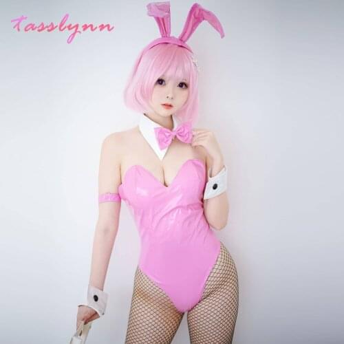 To Love Ru Momo Cosplay Costume Bunny Girl Sexy Jumpsuit Momo Belia Deviluke Women Pink Costume Cosplay Romper Halloween