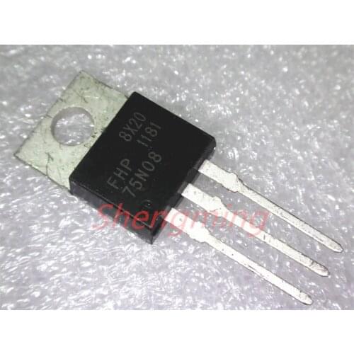 10pcs FHP75N08 TO-220