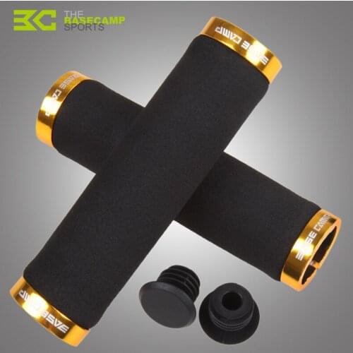 2017 Hot Bicycle Grips Non-slip Bicycle Handle Grip Aluminum+PE Rubber Cycling Handlebar Grips MTB Mountain Bike Handle