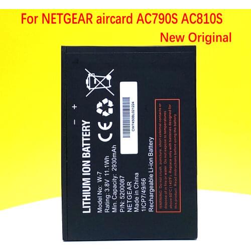 2930mAh/11.1Wh 3.8V 5200087 W7 W-7 Battery For NETGEAR aircard AC790S AC810S sierra wirless Router Battery+Tracking Number