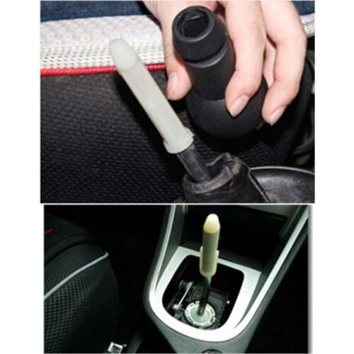 Car Rubber Gear Shift Knob Lever Sleeve Adapter For Peugeot 106 206 207 301 306 307 308 2008 3008 508/CITROEN C1 C2 C3 C4 C5 Fit