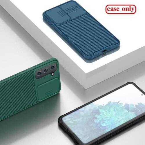 For Samsung Galaxys21/s21plus Phone Case Lens Sliding Cover Case Black Mobile Phone Case Cover