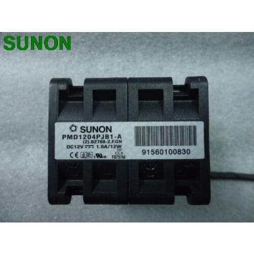 For Sunon 4056 PMD1204PJB1-A DC 12V 1.0A 12W PWM 4P 1U Server Cooling Fan