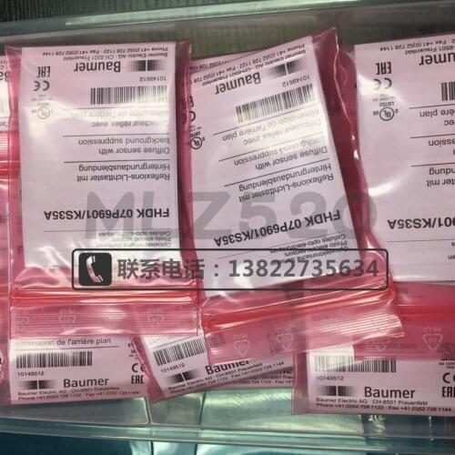 Fhdk 07p6901 / ks35a Swiss Baumer / Baumer photoelectric open light sensor