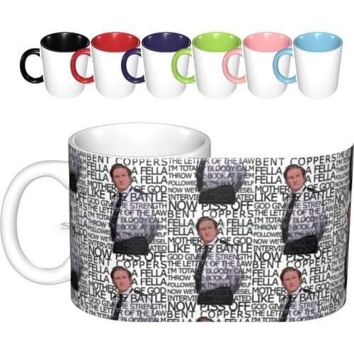 Ted Hastings Ceramic Mugs Coffee Cups Milk Tea Mug Ted Hastings Creative Trending Vintage Gift Bottle Cup