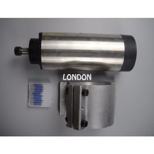 Cnc spindle kit ER11 air cooling 1.5KW spindle+10 pieces cnc engraving bits+1 piece spindle support