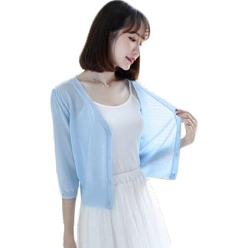 LDKVGSU Women's Thin Cardigans