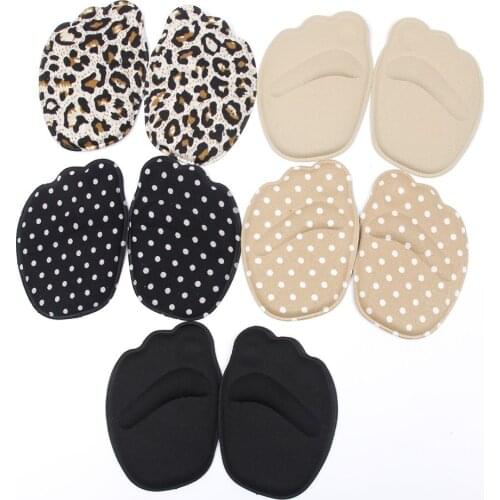 Forefoot Insole Shoes Pads High Heel Soft Insole Anti-Slip Foot Protection Foot Cushions Sponge Pain Relief Women Foot Care