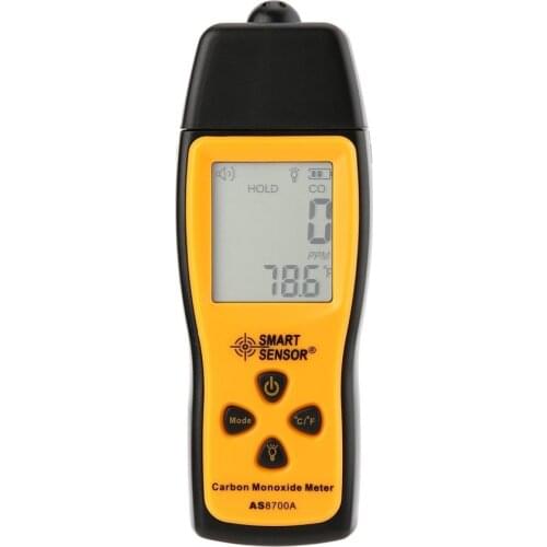 Handheld Carbon Monoxide Meter Portable CO Gas leak Detector Gas Analyzer High Precision Detector Gas Monitor Tester 1000ppm