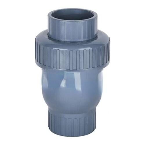 China Factory Supply Low Price Plastic CPVC Single Union Socket Wafer Check Valve