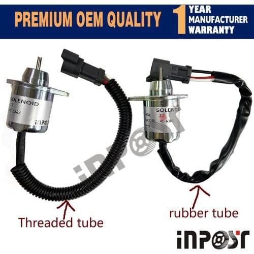 High Quality Stop Solenoid 12V For Yanmar Engine Replaces Thermo King TK 41-6383,4TNE84,4TNE88,41-4306
