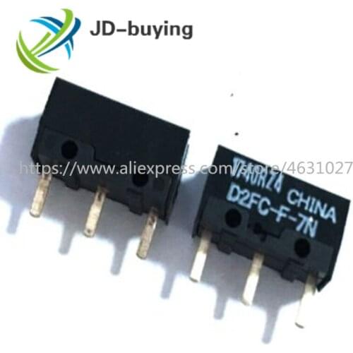 100PCS D2FC-F-7N mouse micro switch
