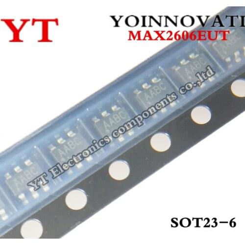 5pcs/lots MAX2606EUT MAX2606 2606 VCO W/DIFF-OUT SOT23-6 IC Best quality