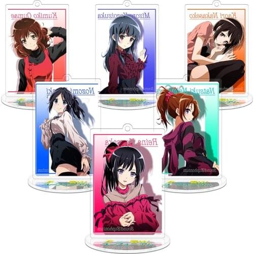 Anime Sound!Euphonium Oumae Kumiko Tanaka Asuka Kato Hazuki Acrylic Stand Keychain Figure Model Plate Desk Decor Toy Gift 9cm