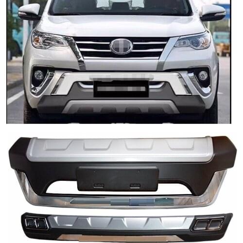 CITYCARAUTO AUTO ACCESSORIES EXTERIOR FRONT BUMPER REAR BUMPER COVER FIT FOR FORTUNER 2015-2018 4*4 CAR EXTERIOR PARTS