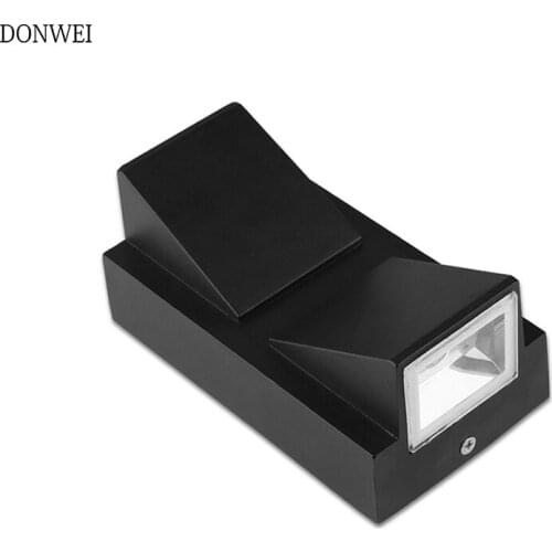 Indoor Outdoor Waterproof LED Wall Lamp Porch Light 3W 6W Up Down head Corridor Bedroom Parlor Aluminum Wall Lights 110V 220V