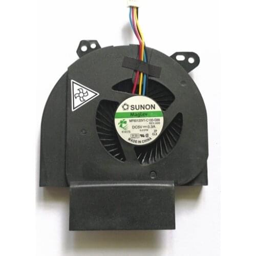 Laptop CPU Cooling fan cooler for Dell Latitude E6520 MF60120V1-C100-G99 4pin G70X05MS2AZ 52T132 C-J23C 09HYXD 0J12WD 0GT9XP