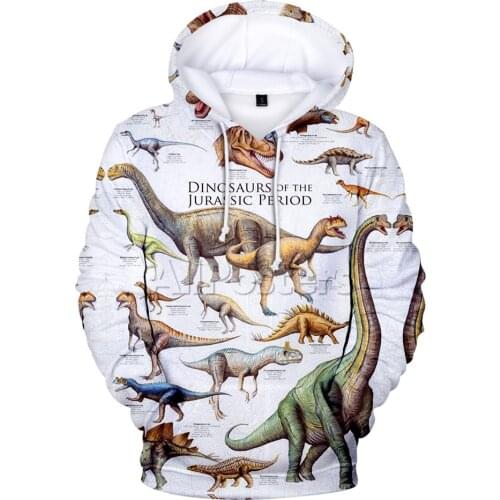 Hot Sale 3D Animal Kids Hoodie Spring Autumn Long Sleeve Dinosaur Hoodie Hoodies Sweatshirts Pullover Casual Hoode