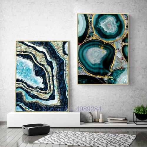 Metal Picture frame Marble Background wall decoration Photo frame home decoration Art paintings Background wall hanging abstract