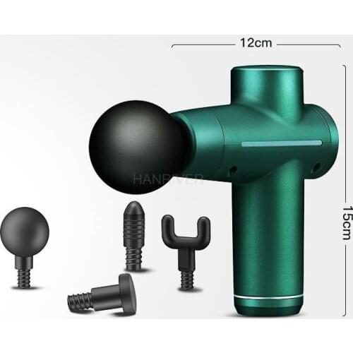 Mini fascia gun muscle relaxer vibration massager electric impact gun cervical vertebra waist leg massage
