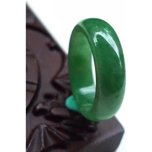 Vogue Pretty Jewelry green jades Fine Stone rings shipping free