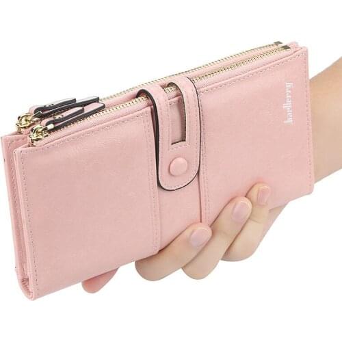 Fashion Women Wallet Luxury Brand New Design Coin Purse Multi-card Position Card Holder Bifold Billfold Ladies Long Clutch Bag