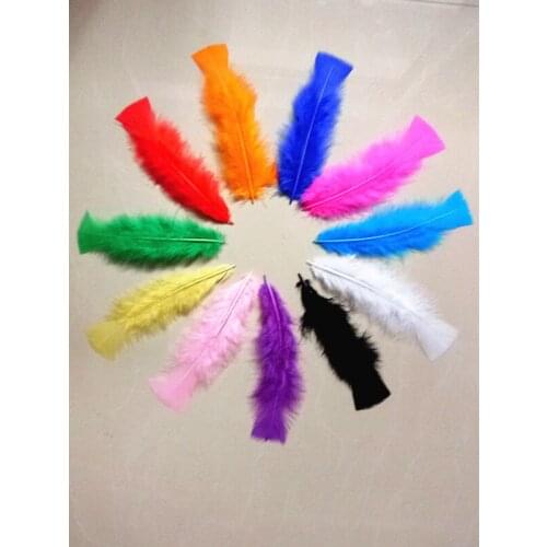 New! 20 pc natural quality Turkey feathers, 5-7" / 12-18cm long, diy jewelry decorative accessories
