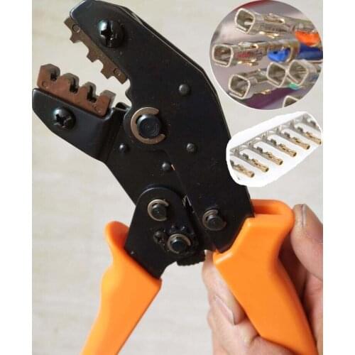 Custom-made line cutting die Mini European Style Crimping Plier 0.1-1mm2, For Non-Insulated tabs and receptacles