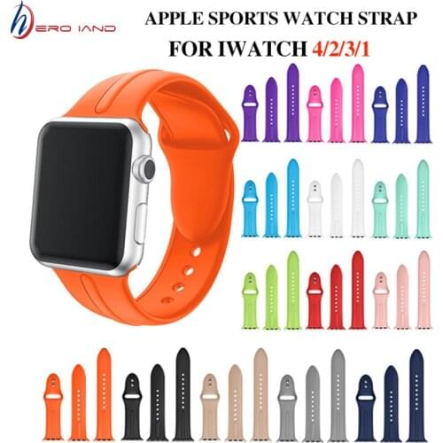 3 PCS watch strap for apple watch band 42mm 44mm wristband iwatch 4 replace apple watch strap 3/2/1 40mm 38mm Bracelet watchband